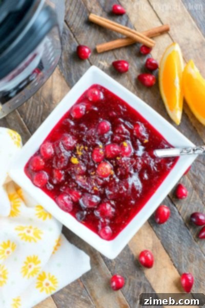 Stress-Free Thanksgiving: Pressure Cooker Feasts 15 Instant Pot Cranberry Sauce