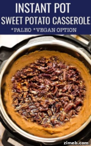Stress-Free Thanksgiving: Pressure Cooker Feasts 25 Instant Pot Sweet Potato Casserole