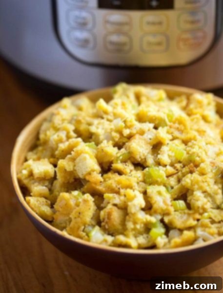 Stress-Free Thanksgiving: Pressure Cooker Feasts 28 Instant Pot Cornbread Stuffing