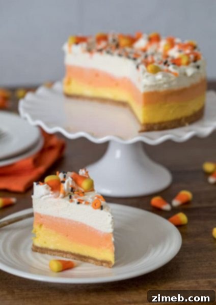 Stress-Free Thanksgiving: Pressure Cooker Feasts 29 Pressure Cooker Candy Corn Cheesecake