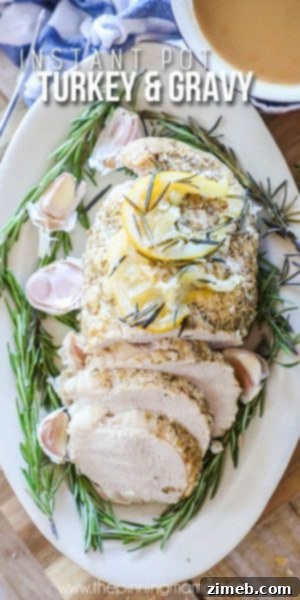 Stress-Free Thanksgiving: Pressure Cooker Feasts 32 Instant Pot Turkey Breast & Gravy