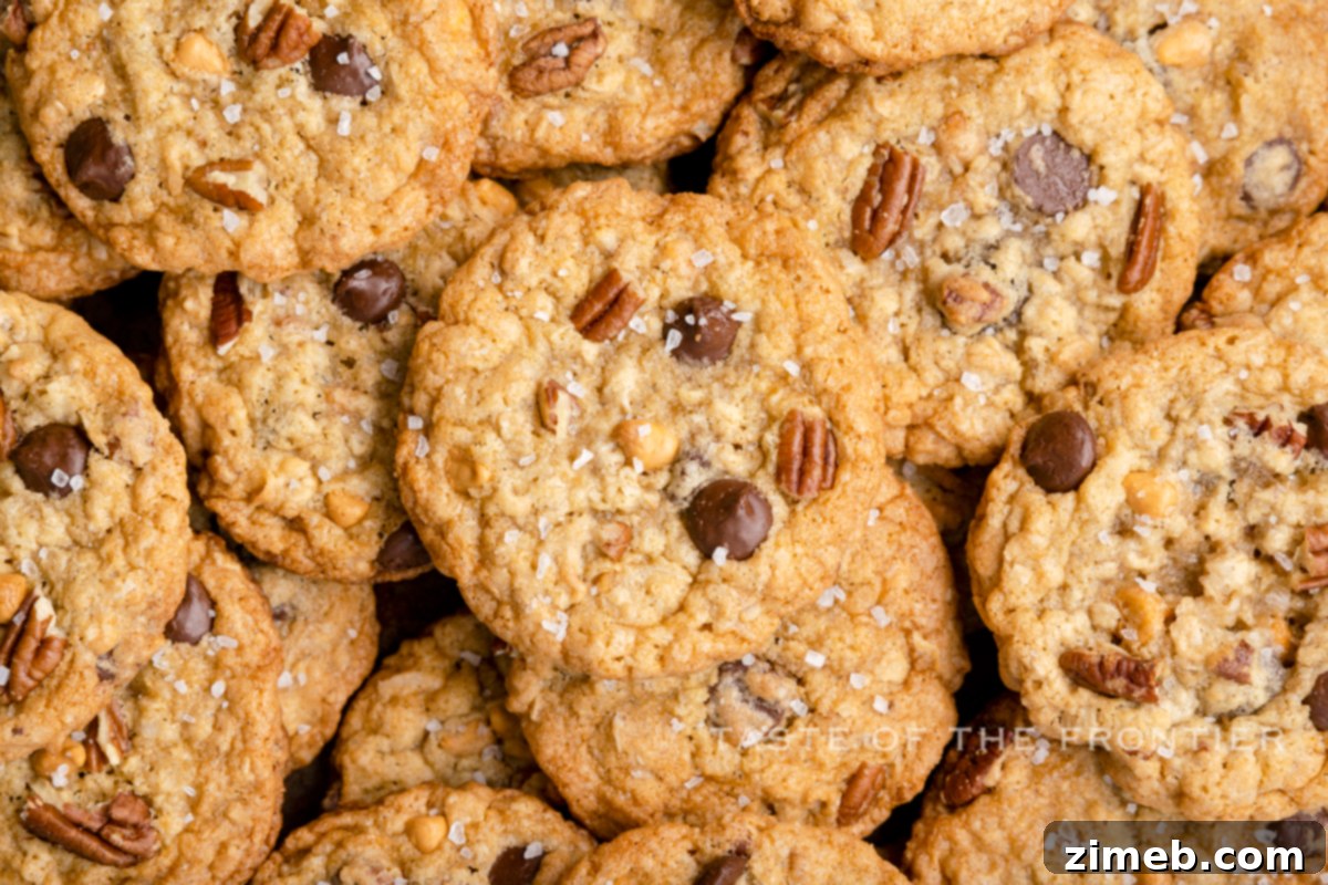 Amazing Oatmeal Coconut Cookies - Homemade Cowboy Cookie Recipe