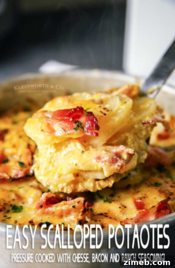 Effortless Scalloped Potatoes 11 Easy Scalloped Potatoes - The best pressure cooker scalloped potato recipe