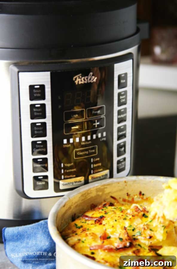 Effortless Scalloped Potatoes 4 Fissler Multi Cooker - Easy Scalloped Potatoes - Perfect weeknight or holiday side dish