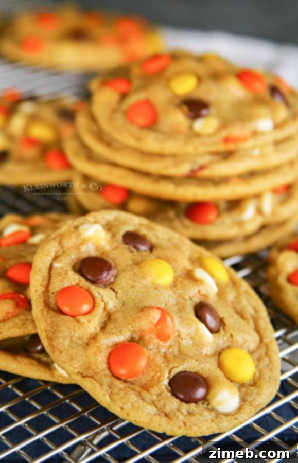 Reese's Pieces Peanut Butter Bliss Bites 3 Best Soft Baked Cookies - perfect for peanut butter fans