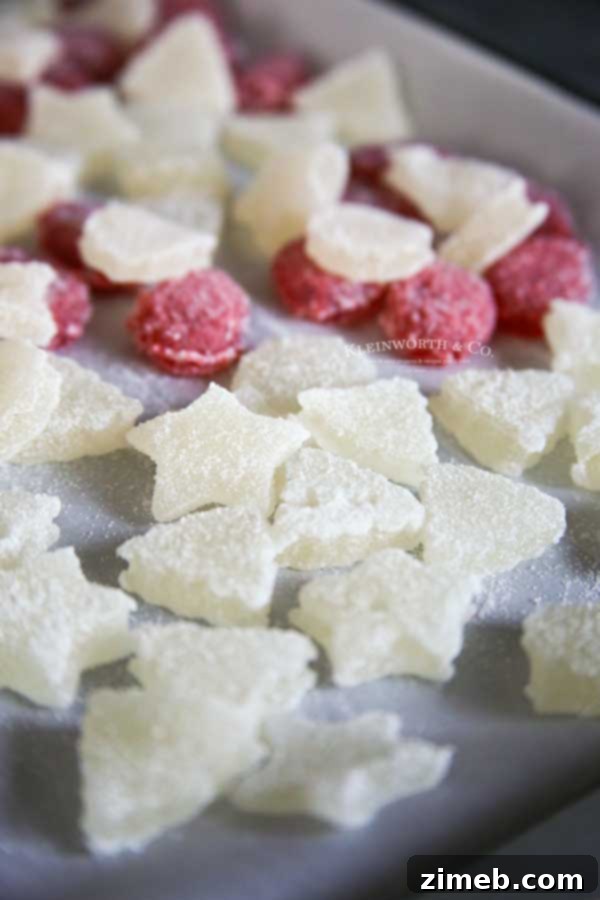 Chewy Gems 8 Just 5 Ingredients - Easy Homemade Gumdrops, simple and sweet