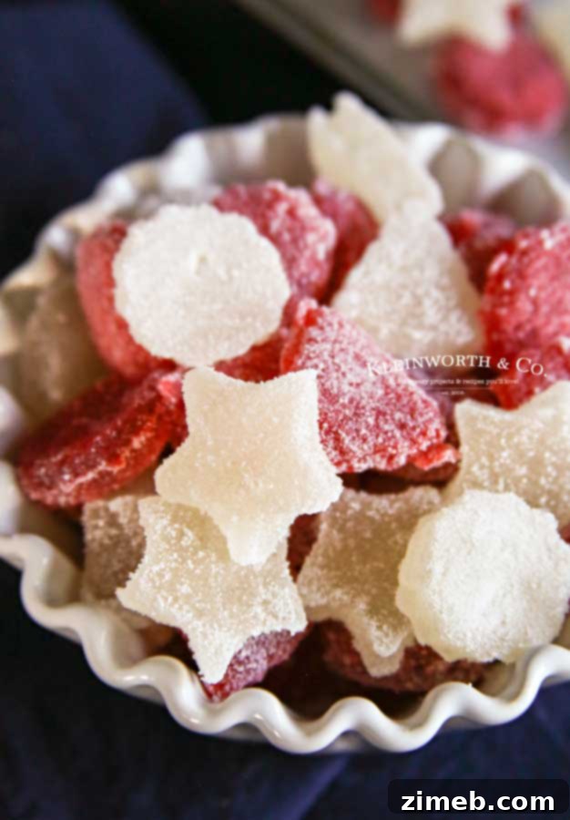 Chewy Gems 10 Easy Homemade Gumdrops Candy, festive and delicious