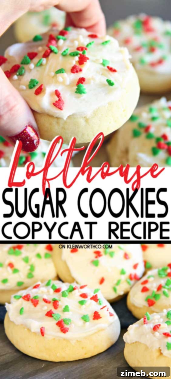 Christmas Lofthouse Sugar Cookies - Copycat Recipe