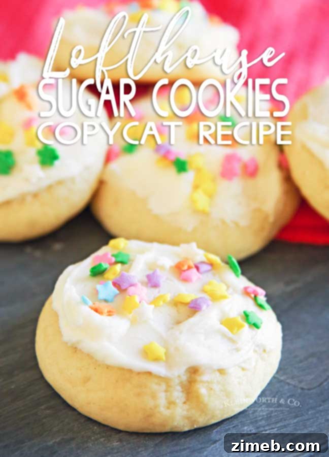 Spring Lofthouse Sugar Cookies - Copycat Recipe