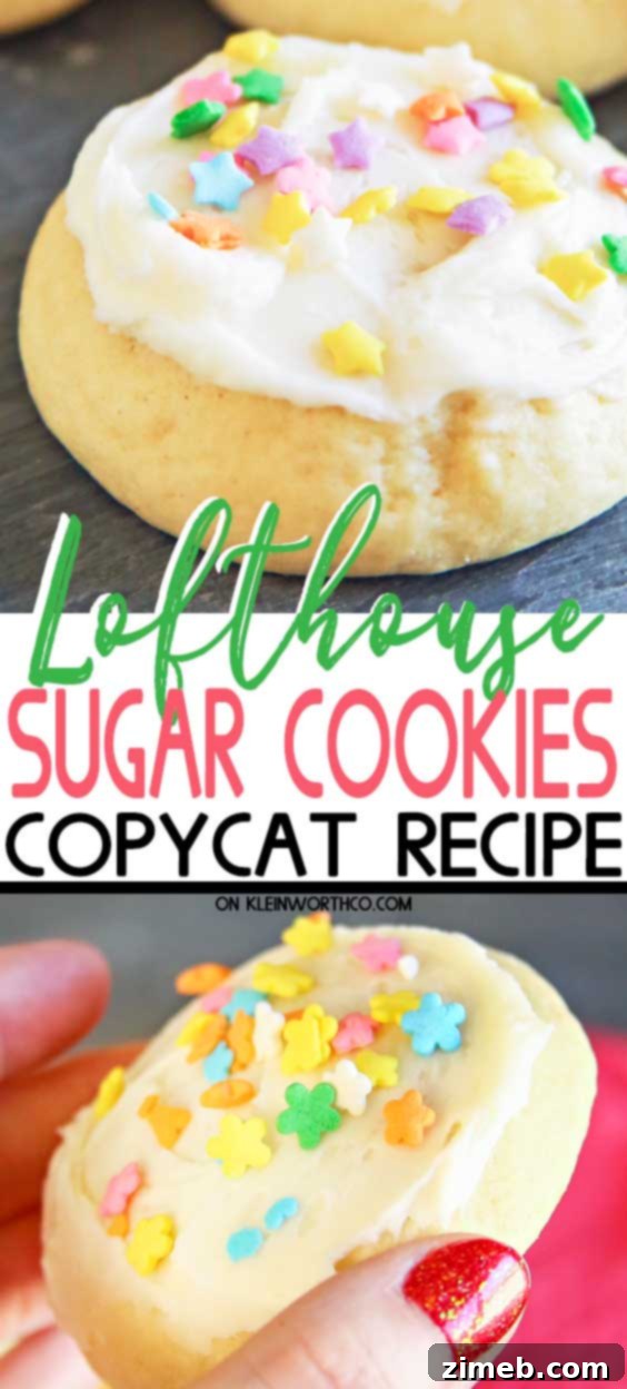 Spring Lofthouse Sugar Cookies - Copycat Recipe