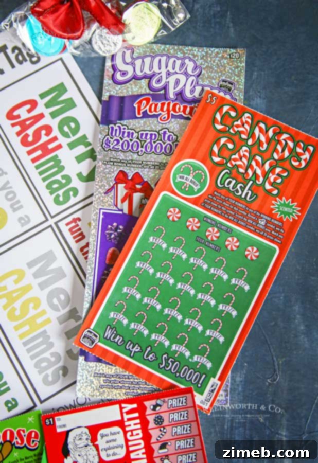 Free Printable Lottery Gift Tags 3 Easy Holiday Gifts - Lottery Gift Tags - Free Printable