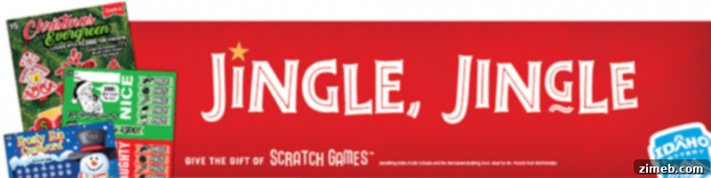 Free Printable Lottery Gift Tags 5 Idaho Lottery Games for Holidays