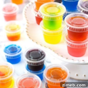 A collection of 9 Sensational Summer Jell-O Shots