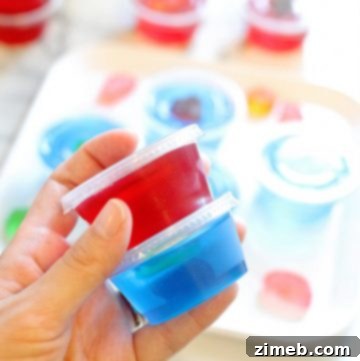 Colorful Jolly Rancher Jello Shots
