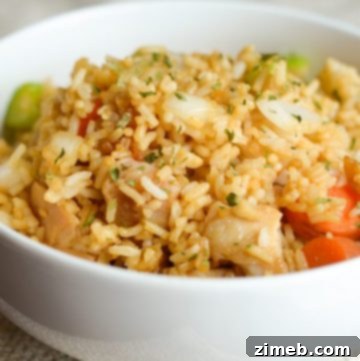 Gluten Free Air Fryer Chicken Fried Rice