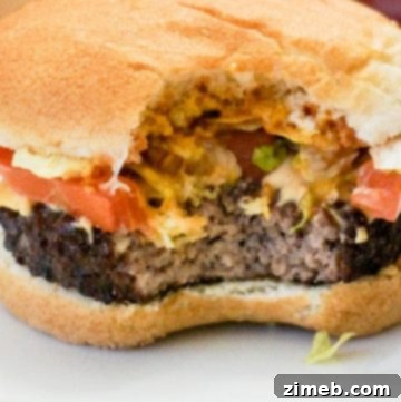 Air Fryer Hamburgers