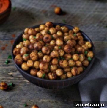 Smoky Air Fryer Chickpeas