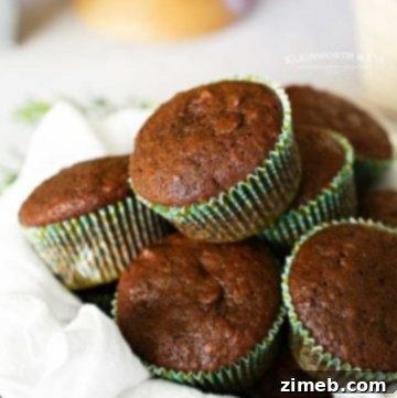 how to make Chocolate Zucchini Muffins