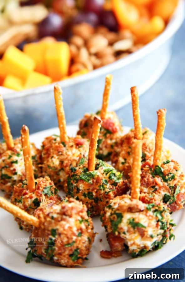 Holiday - Mini Bacon Onion Ranch Cheese Balls