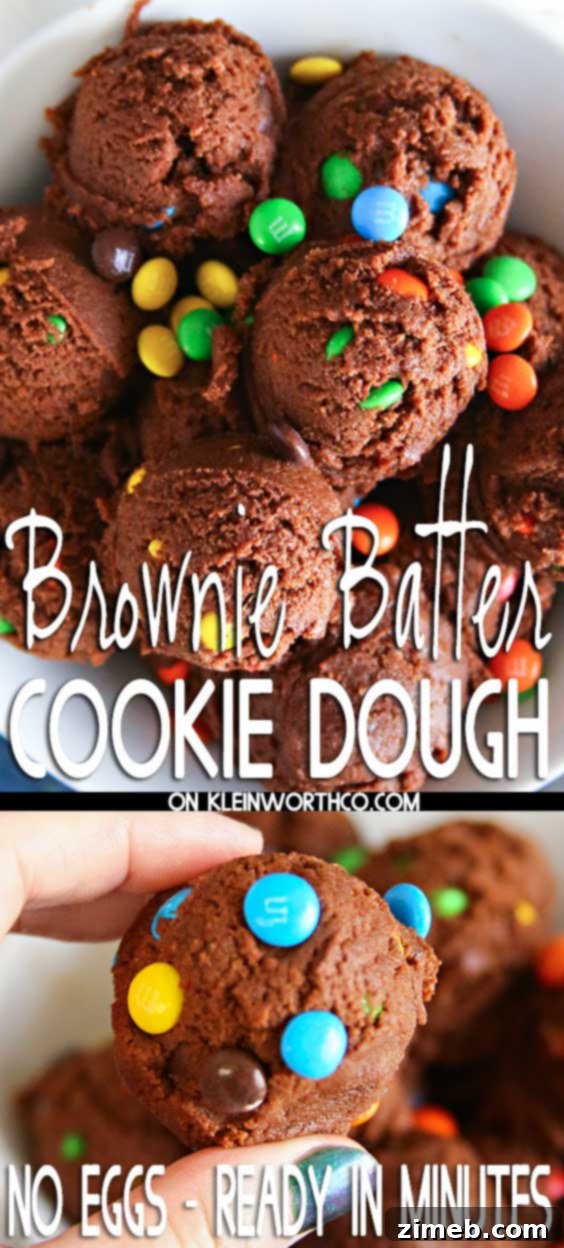 Decadent Double Dough 2 Easy Dessert - Brownie Batter Cookie Dough