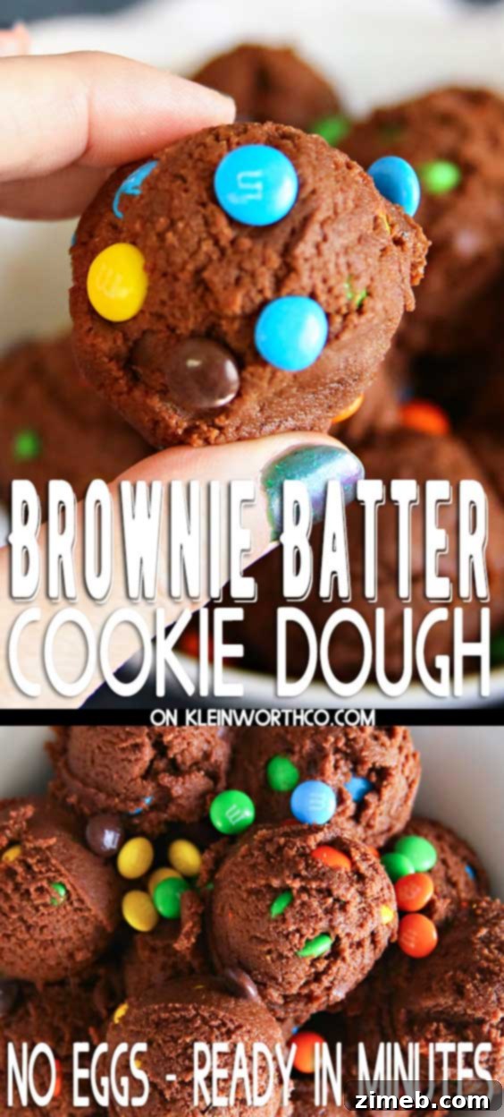 Decadent Double Dough 17 Brownie Batter Cookie Dough