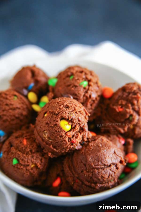 Decadent Double Dough 3 Safe - Egg Free - Brownie Batter Cookie Dough