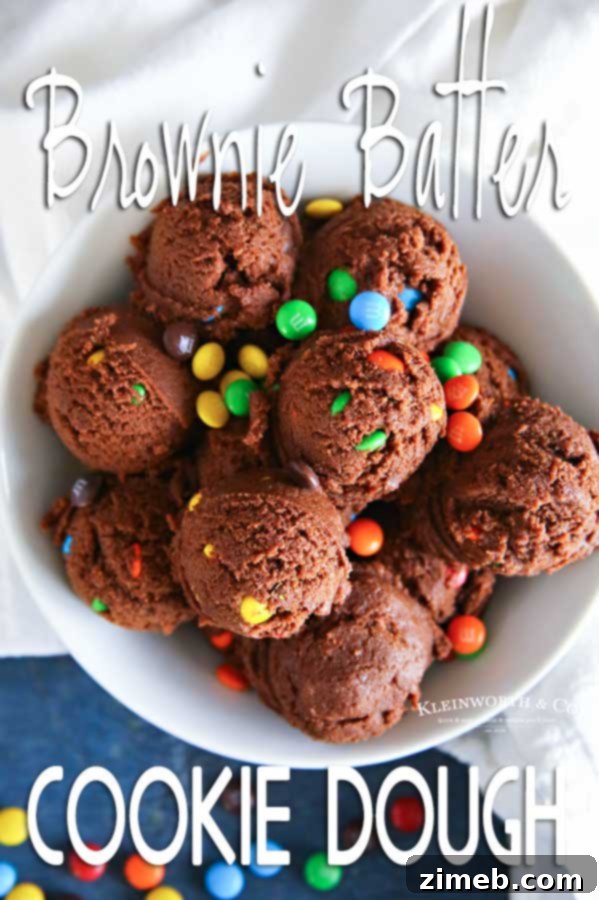 Decadent Double Dough 6 Brownie Batter Cookie Dough