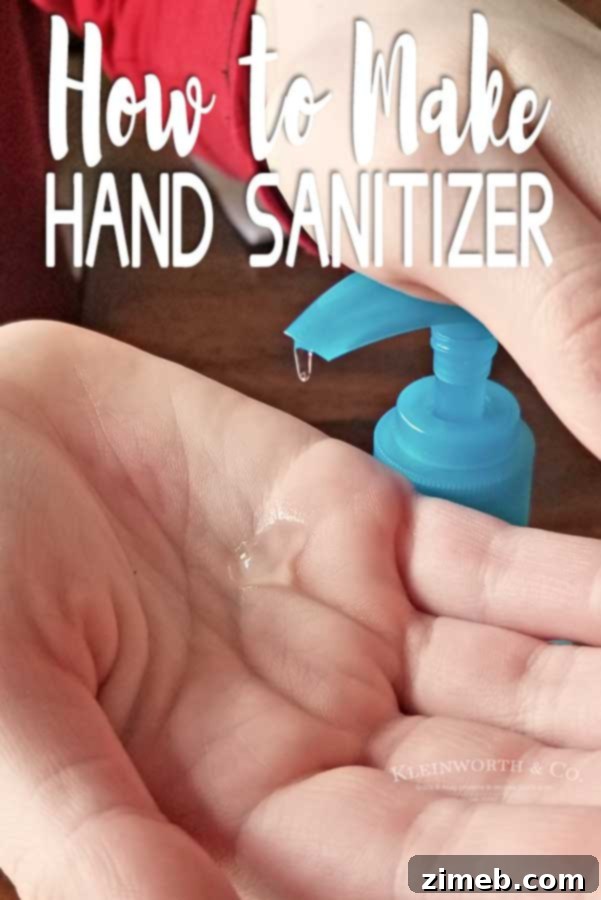 Homemade Germ Buster 11 Homemade Hand Sanitizer Overview