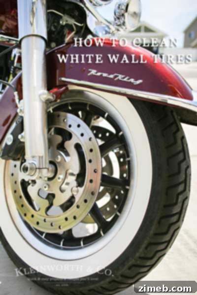 Homemade Germ Buster 9 Maintaining White Wall Tires: Cleaning Tips