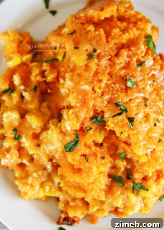 Side dish recipe: Slow Cooker Corn Casserole for holidays and weeknights