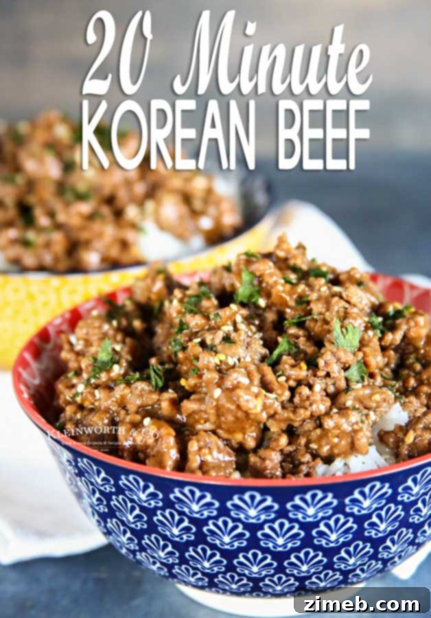 Savory Bulgogi Bowls 15 Korean Beef Bowl - an easy and delicious 30-minute meal.