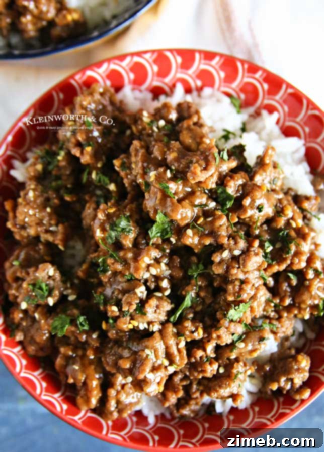 Savory Bulgogi Bowls 5 How to make Korean Beef - step-by-step instructions for a quick weeknight meal.