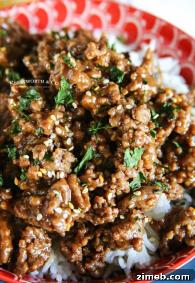 Savory Bulgogi Bowls 7 20 minute dinner - Asian beef bowl, quick and easy weeknight meal.
