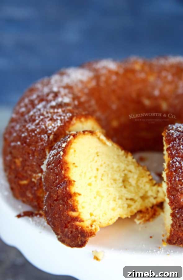 Vanilla Bundt Cake Recipe