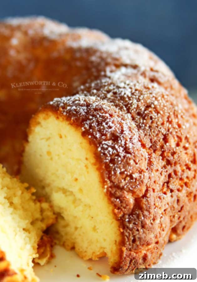 Easiest Vanilla Bundt Cake