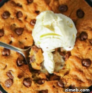 Ultimate Chocolate Chip Cookie Bars 16 how to make Air Fryer Chocolate Chip Skillet Cookie