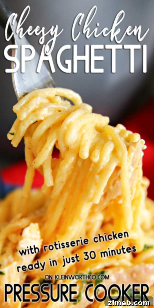 Cheesy Chicken Spaghetti - Date Night Dinner