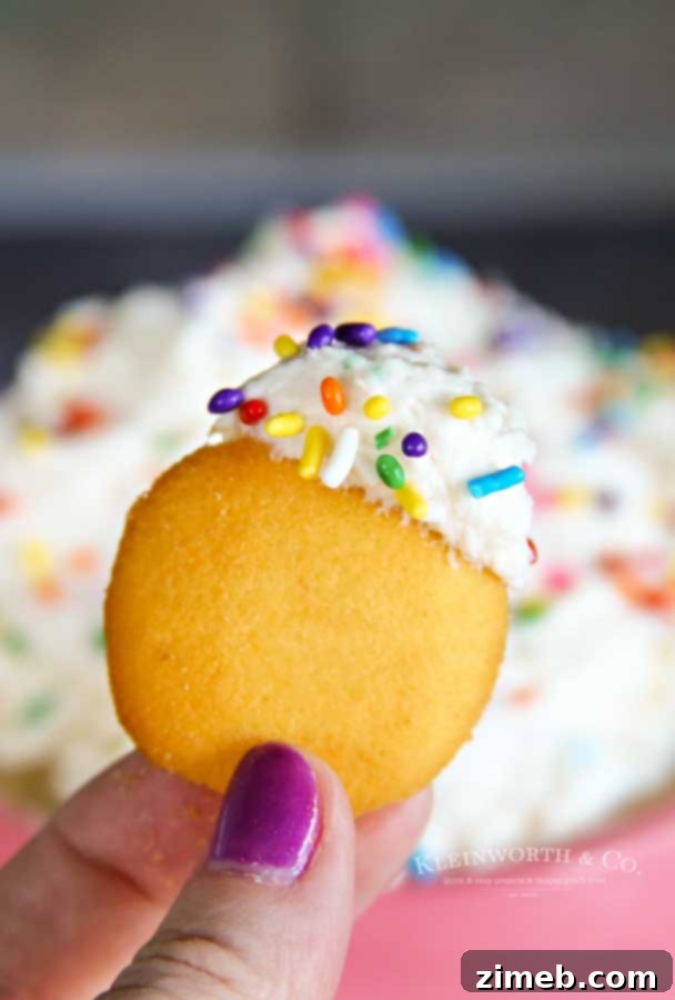 how to make Funfetti Cake Batter Dip