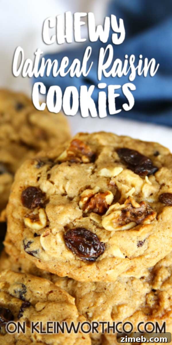 Ultimate Chewy Oatmeal Raisin Cookies 16 Chewy Oatmeal Raisin Cookies