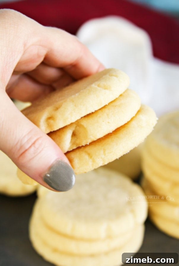 Perfect Sugar Cookies with Just 4 Ingredients 6 easy holiday sugar cookies with colorful sprinkles