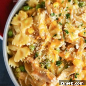 how to make Instant Pot Chicken Noodle Casserole