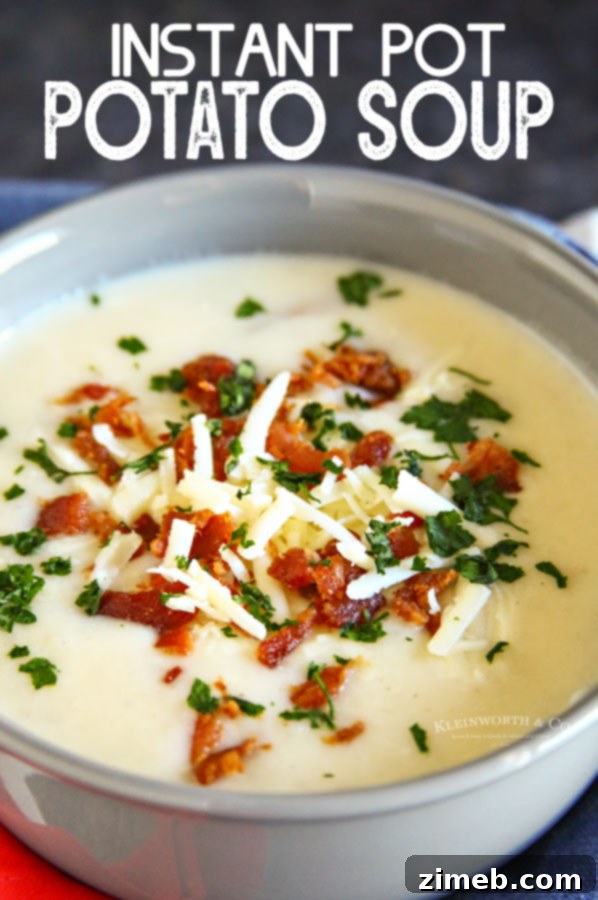 Creamy Instant Pot Potato Soup 16 Instant Pot Potato Soup