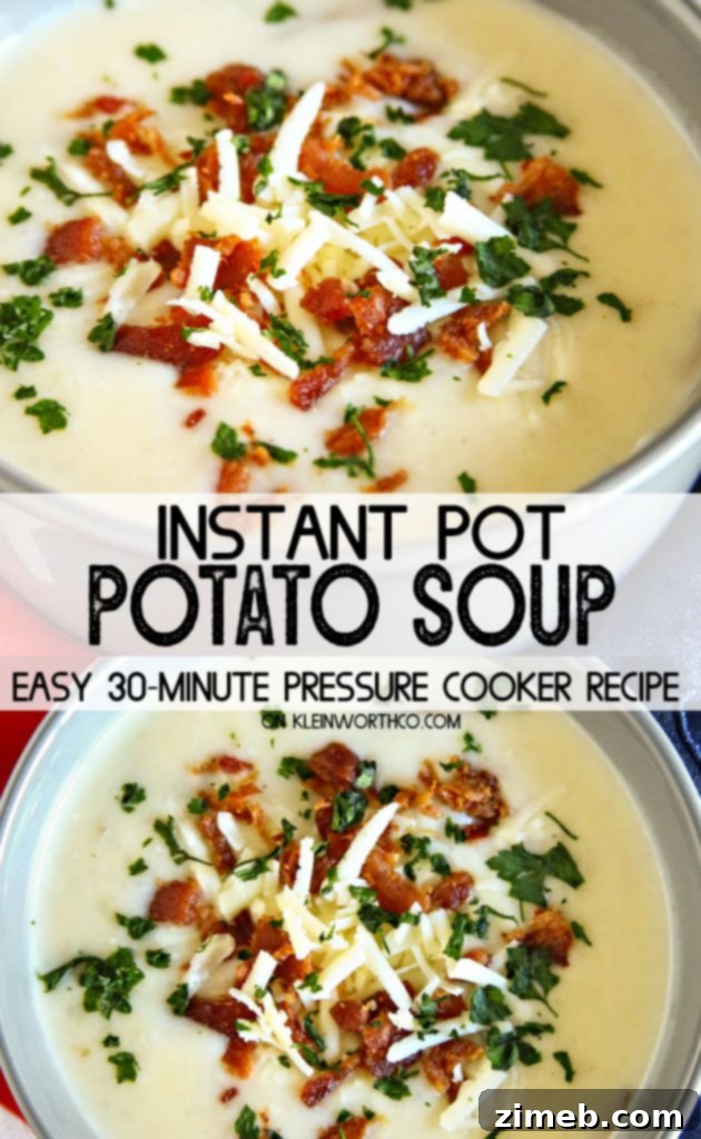 Creamy Instant Pot Potato Soup 7 Best Pressure Cooker Potato Soup