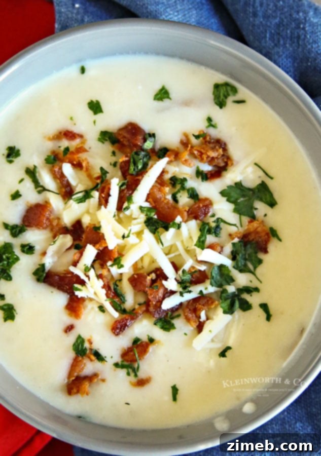 Creamy Instant Pot Potato Soup 8 30 Minute Dinner Potato Soup