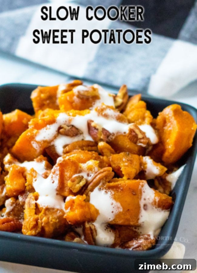 Meltingly Tender Slow Cooker Sweet Potatoes 21 Slow Cooker Sweet Potatoes
