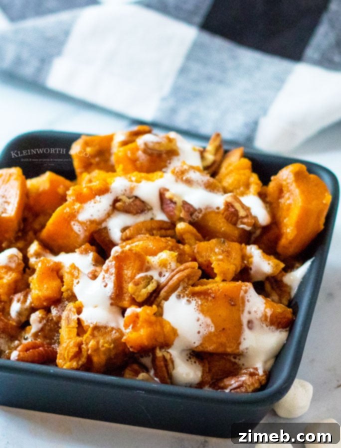 Meltingly Tender Slow Cooker Sweet Potatoes 7 holiday side dish sweet potatoes