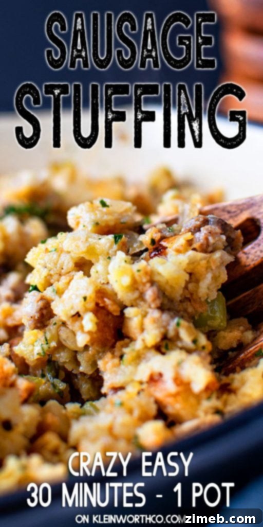 Effortless Savory Sausage Stuffing 2 Easy Sausage Stuffing
