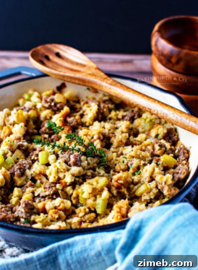 Effortless Savory Sausage Stuffing 3 Easy Stuffing with Sausage
