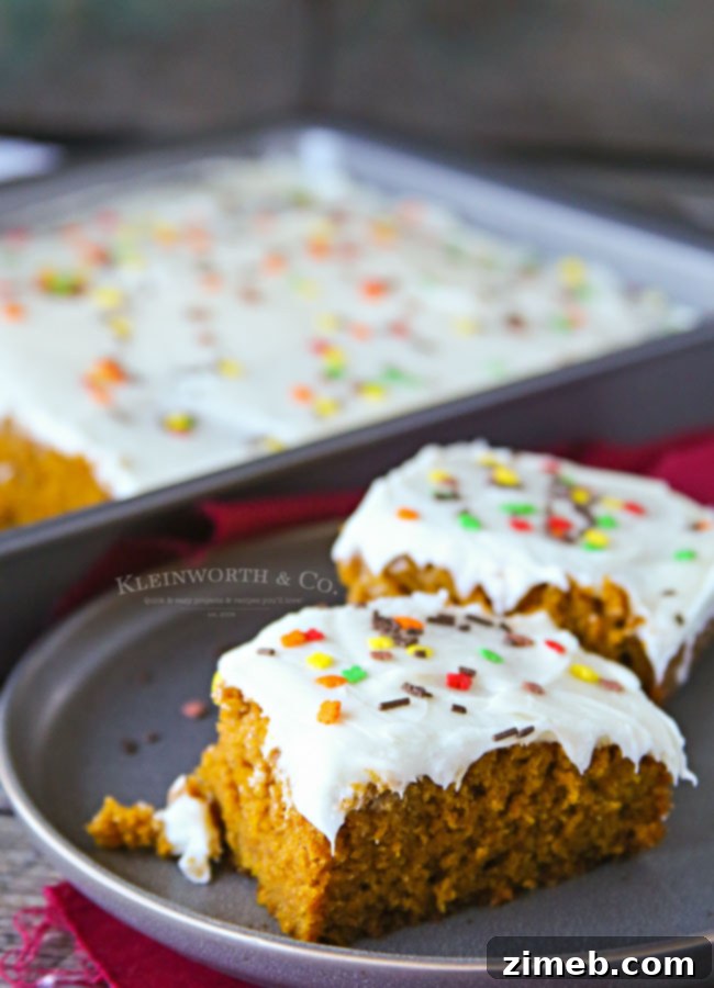 Simple Pumpkin Perfection with Cream Cheese Frosting 7 Pumpkin Cake Dessert