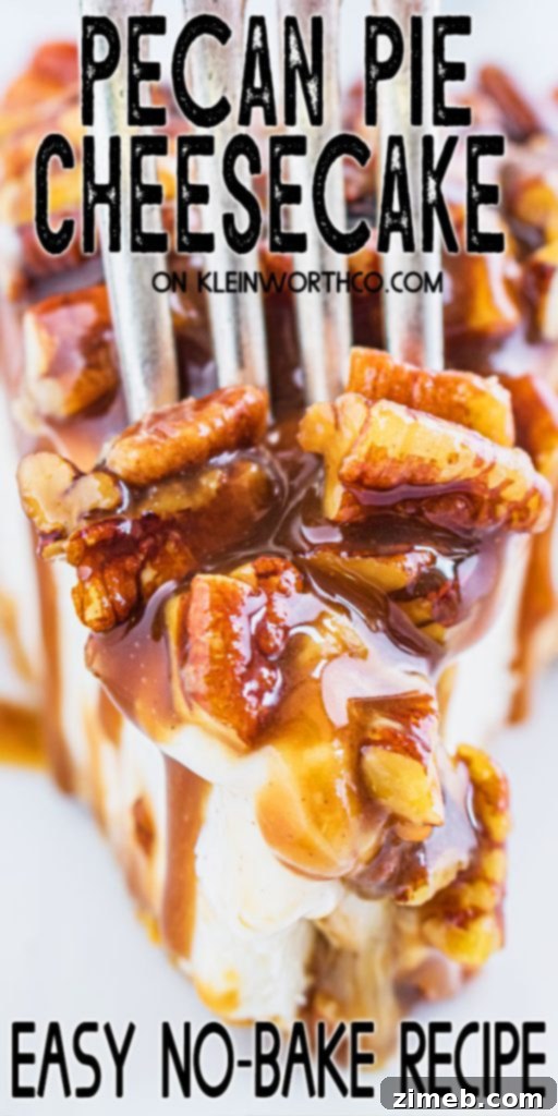 Ultimate No-Bake Pecan Pie Cheesecake 26 No-Bake Pecan Pie Cheesecake